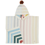 Découvrez le poncho de plage enfant en 100% coton biologique avec capuche et intérieur éponge. Confortable et pratique, idéal pour la plage, la piscine et les vacances. Tailles de 0 à 6 ans. Séchage rapide, doux et écologique. Chez PABO, tous nos produits sont proposés à des prix réduits en raison d'imperfections.