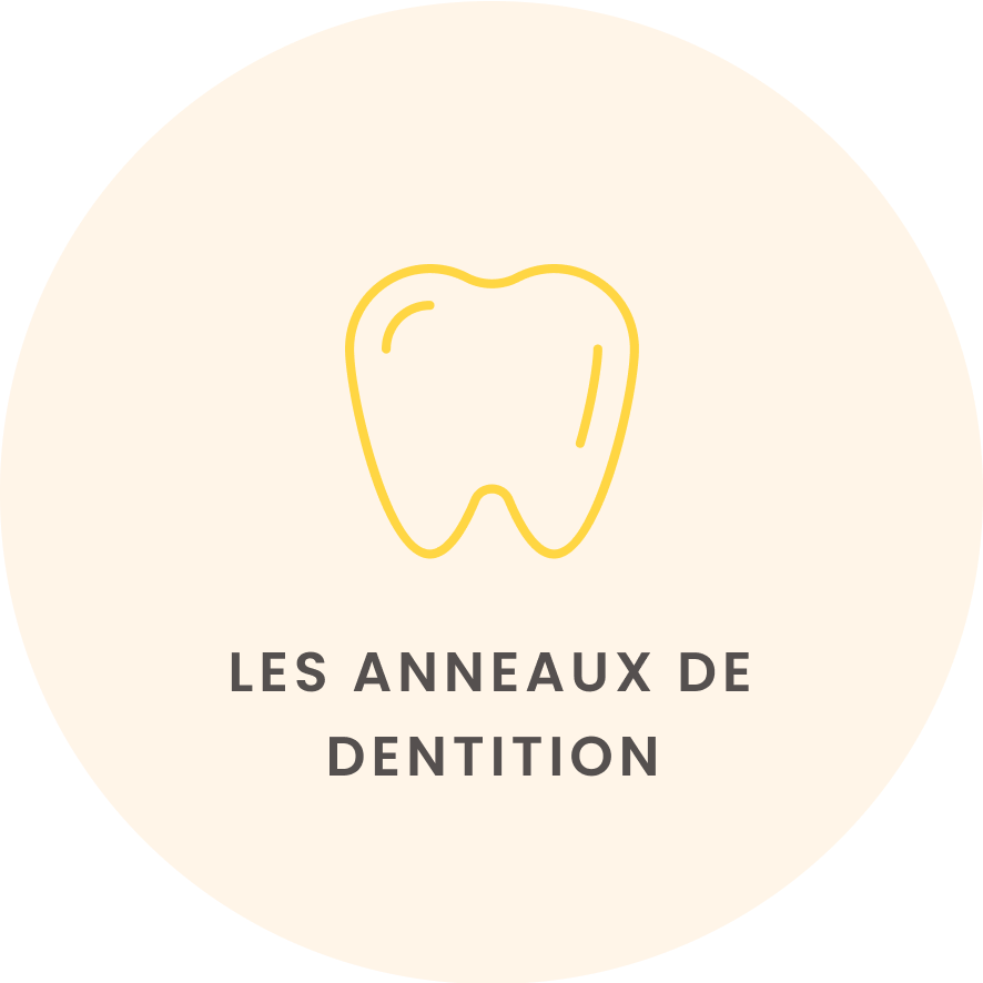 Découvrez nos anneaux de dentition à prix réduit !