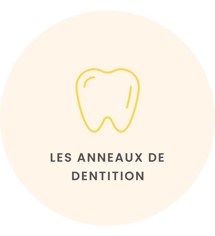 Découvrez nos anneaux de dentition à prix réduit !