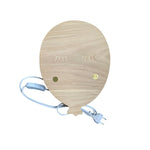 Applique Lumineuse Ballon en bois, une solution élégante pour éclairer avec style la chambre de vos petits trésors