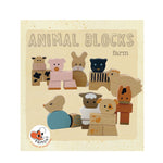 Découvrez le jeu de blocs en bois naturel "Animaux de la Ferme". Idéal pour l'éveil sensoriel et moteur des enfants, ce jeu ludique stimule leur imagination en leur permettant de créer leurs propres animaux. Offrez leur un jouet éducatif et amusant !