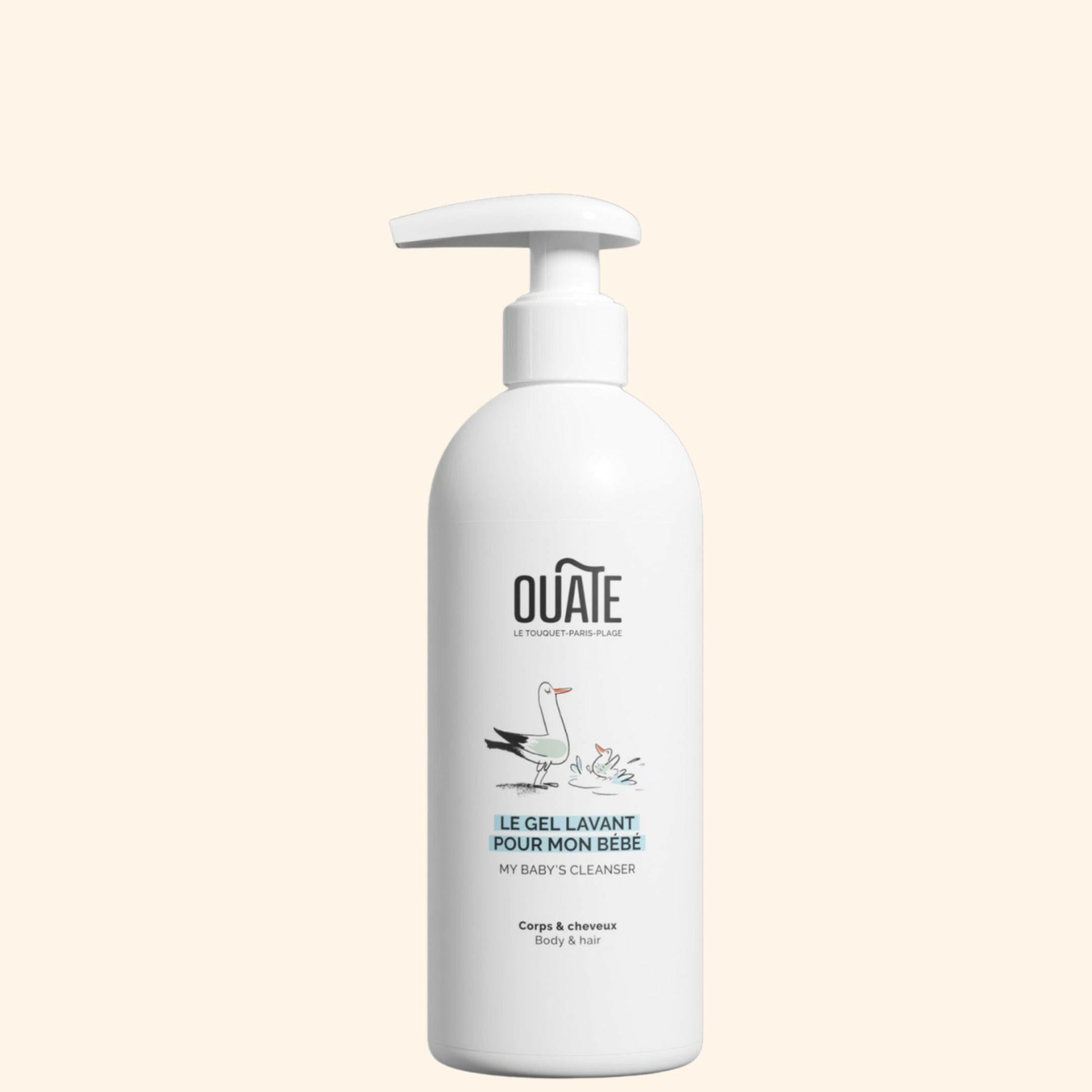 Découvrez le Gel Lavant Bébé, hypoallergénique et sans parfum, idéal pour les peaux sensibles des 0-3 ans. +98% d'origine naturelle, testé dermatologiquement. Fabriqué en France.