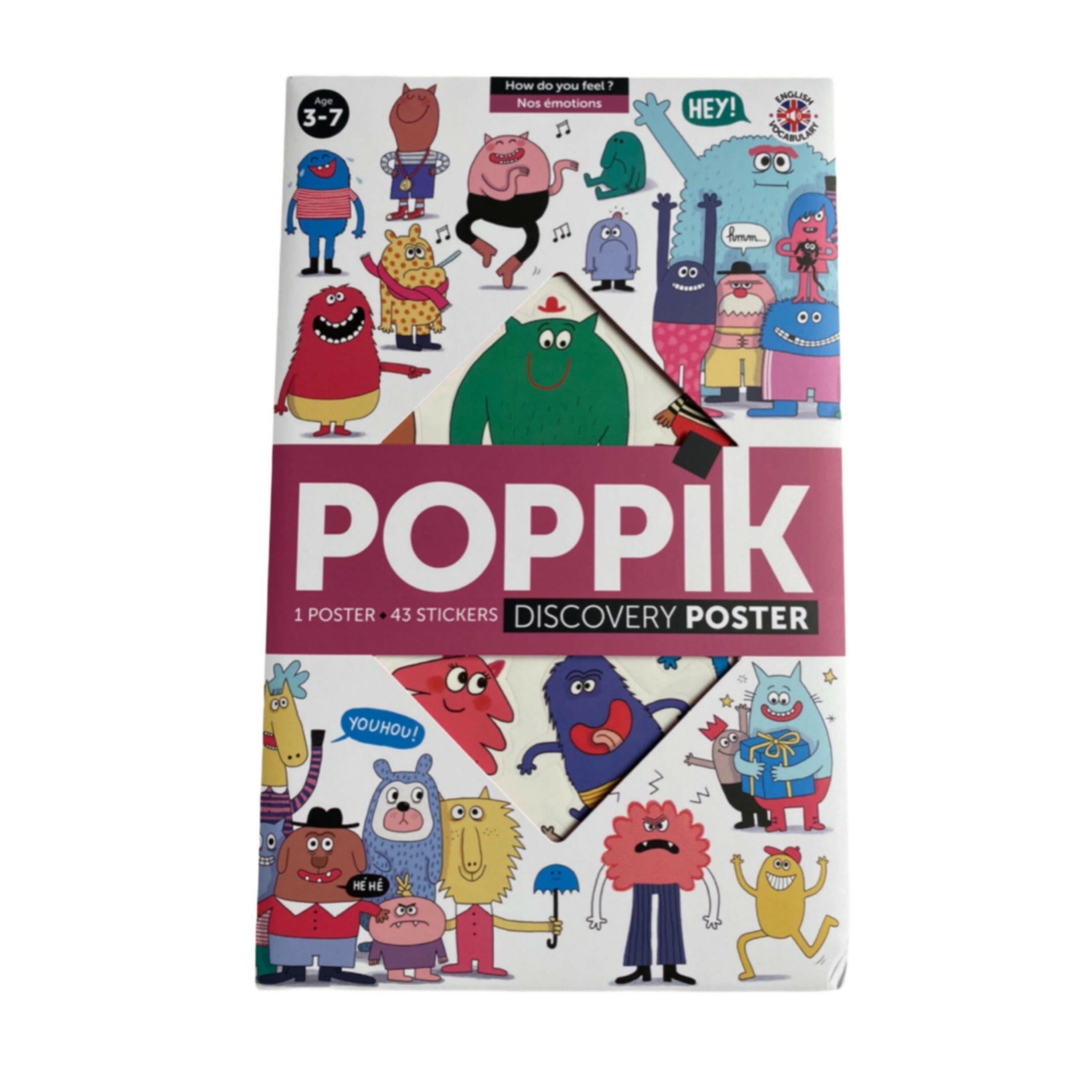 Offrez à votre enfant une expérience enrichissante avec notre poster pédagogique les émotions, conçu par la talentueuse designer Delphine Durand. Adapté à tous les publics dès l'âge de 3 ans, ce kit comprend tout ce dont votre enfant a besoin pour explorer et comprendre une variété d'émotions de manière ludique et interactive.