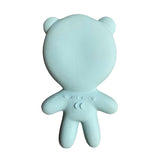 Un petit ours en caoutchouc naturel parfait pour les tout-petits